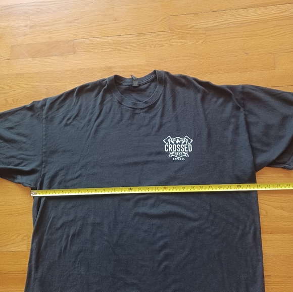 Crossed Axes Apparel Men's XXXL Short Sleeve 100% Cotton Canada Firefighter - Picture 7 of 9